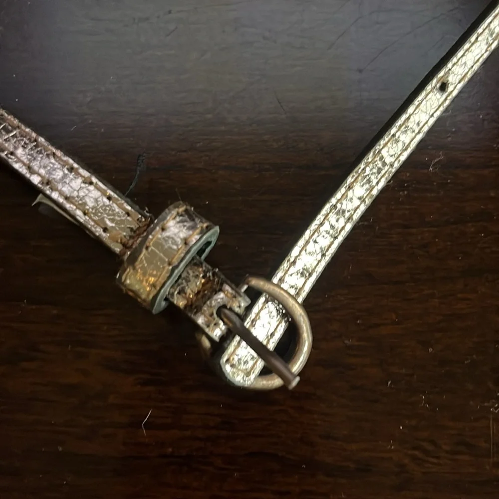 4 Adorable Girl’s Pink & Sparkly Fashion Belts.
